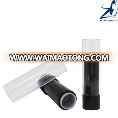 Made in Taiwan Round shape plastic cosmetic lipstick lip balm tube packaging