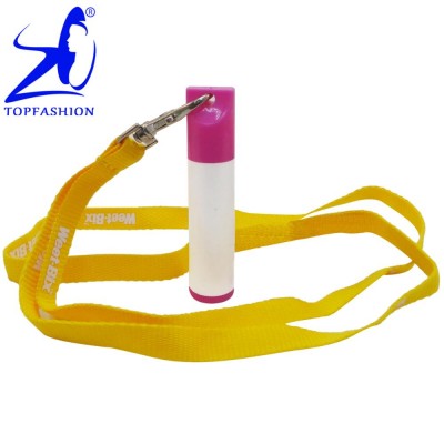 Taiwan Material Meet FDA & EEC Cosmetic Regulations Moisture Flavor Chapstick Lip Balm with Lanyard