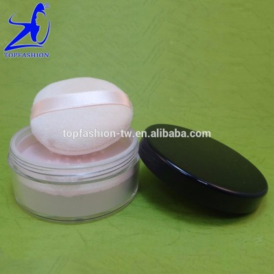 2017 OEM Color Lid 70 gr Jar for 18 gr Cosmetic Makeup Powder Foundation with Puff