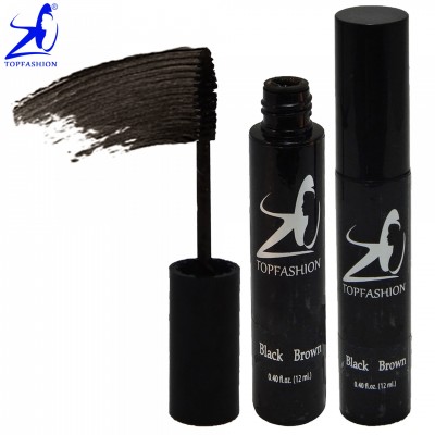 Made in Taiwan Temporary Black Brown Color Mascara Cover Mustache Sideburns Eyebrows Beard