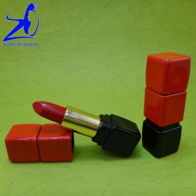 Meet FDA/EEC Cosmetic Regulations Square Moisture Makeup Cosmetic Lipstick